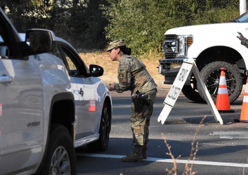 49th MP Brigade supports Sonoma County during Kincade Fire