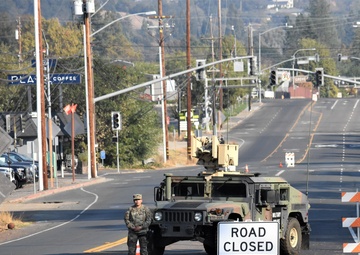 49th MP Brigade supports Sonoma County during Kincade Fire