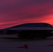A B-2 Spirit Stealth Bomber from Whiteman AFB sits on the flight line