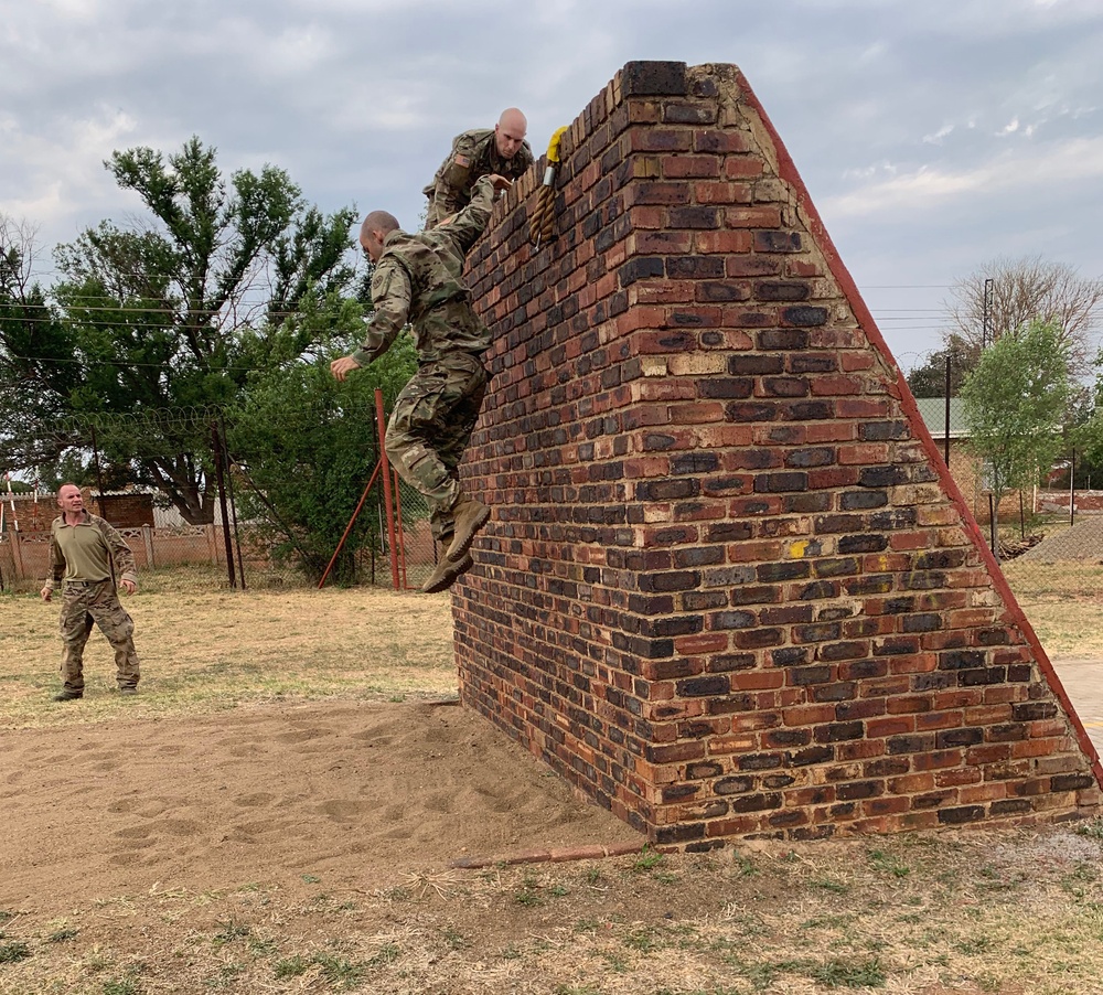 NY National Guard Soldiers and Airmen compete in South African military skills contest