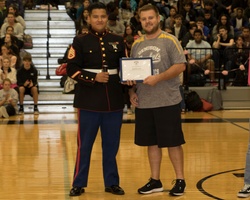 Denison High School senior recognized for participation in summer Marine Corps program [Image 4 of 5]