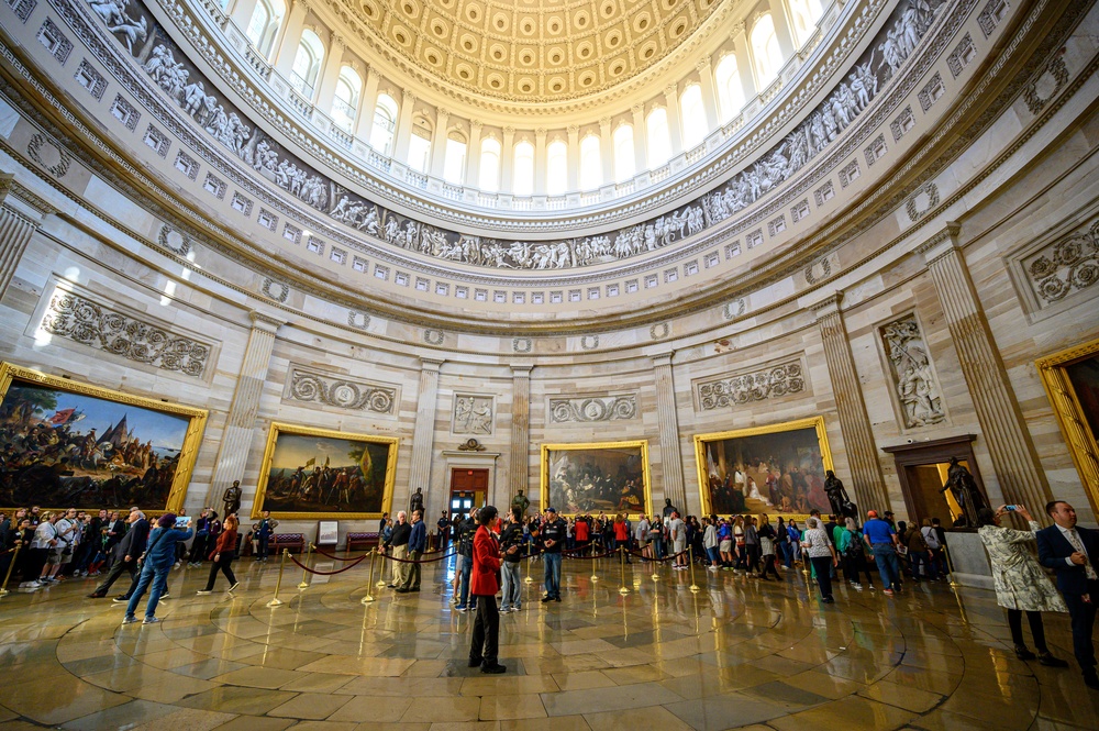 MA2 Lorissa Barnes reenlistment ceremony