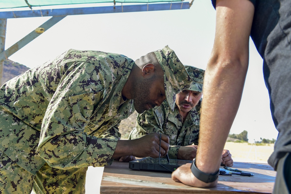 Seabees Train with UAS, LiDAR Technology
