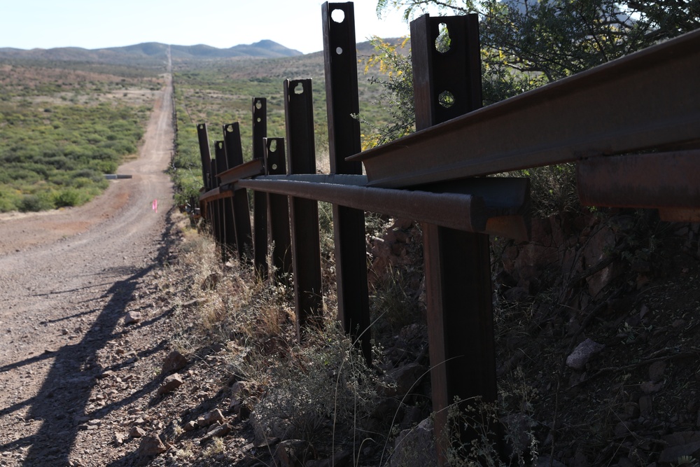 Old barrier near Tucson 3