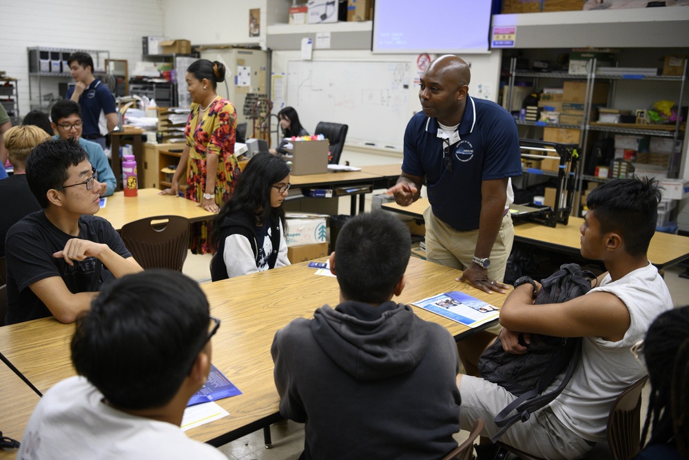 DoN HBCU/MI visit to President William McKinley High School