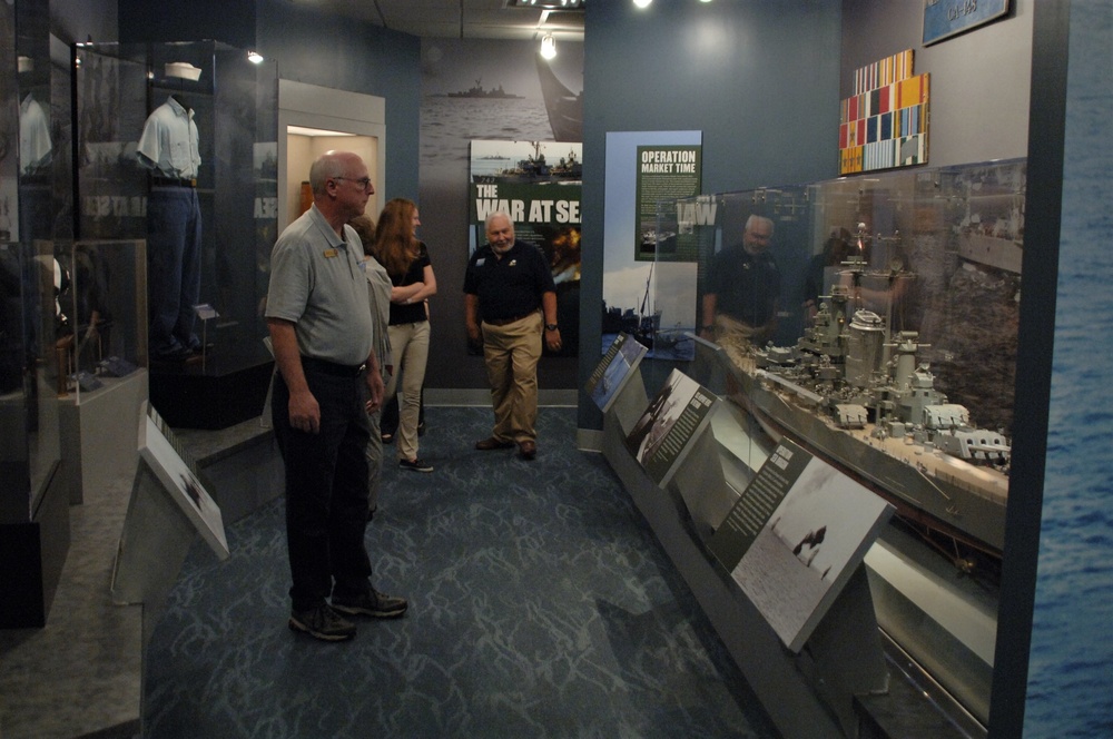 Military Aviation Museum staff tour Naval Museum