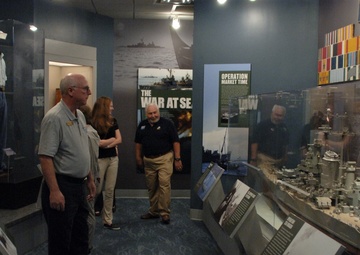 Military Aviation Museum staff tour Naval Museum