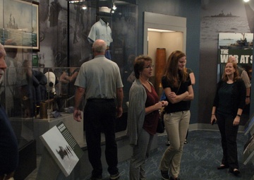 Military Aviation Museum staff tour Naval Museum