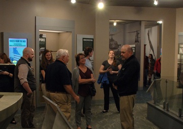 Military Aviation Museum staff tour Naval Museum