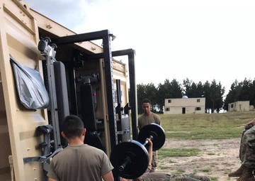 Vanguard Battalion Spearheads Gym-In-A-Box Program