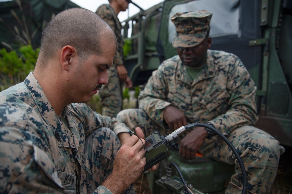 U.S. Marines hone their skills in Haramura, Japan