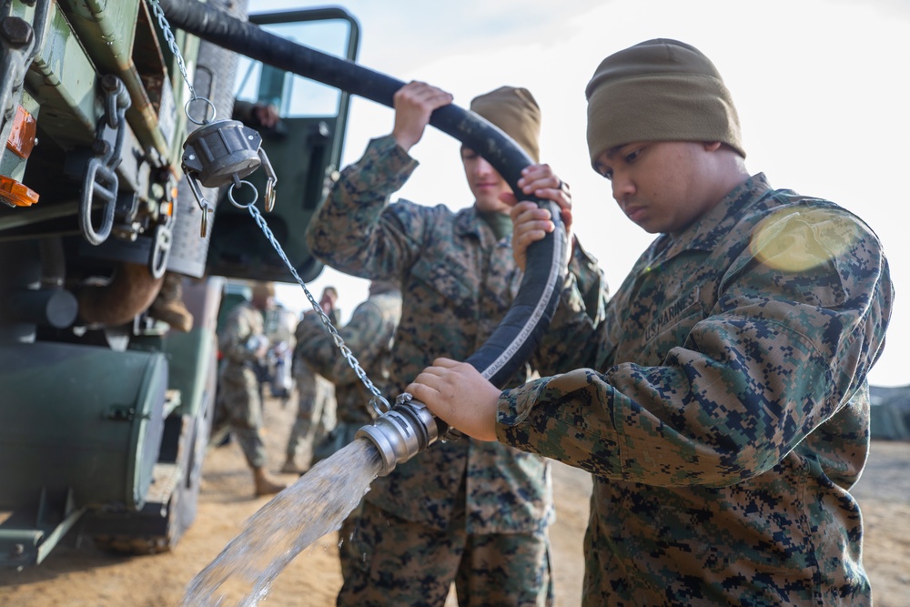 U.S. Marines hone their skills in Haramura, Japan