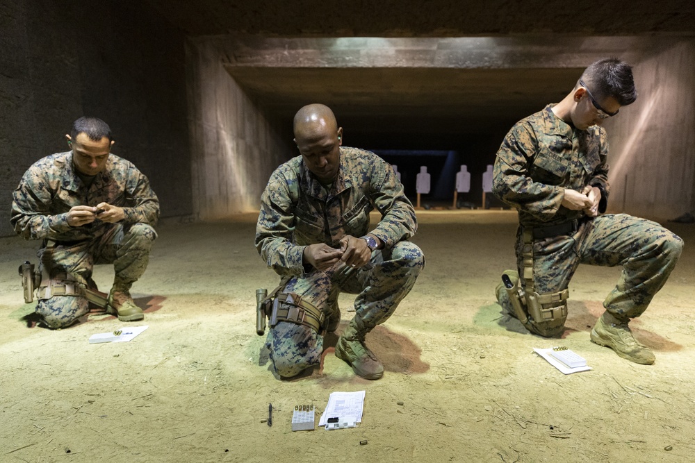 U.S. Marines hone their skills in Haramura, Japan