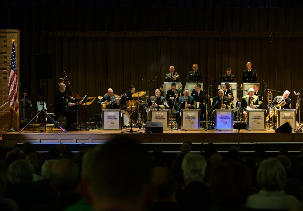 Navy Band Commodores visit Wilmington