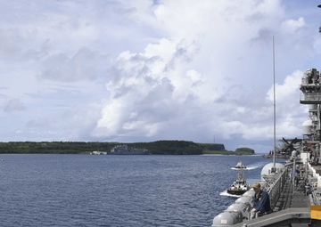 USS Boxer and 11th MEU Arrive in Guam