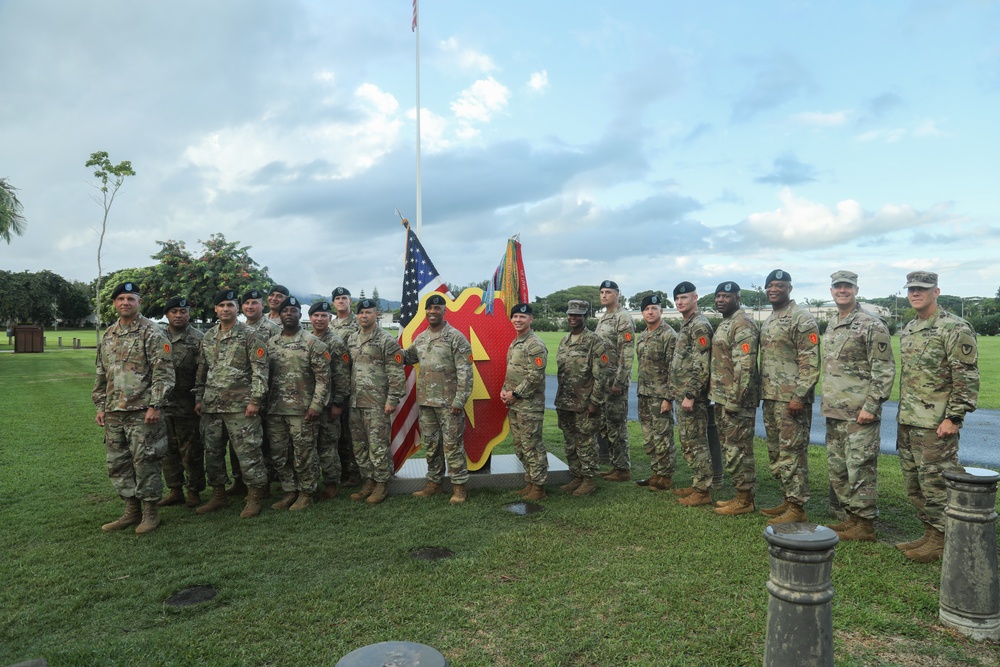 25th ID Memorial Brick Laying Ceremony