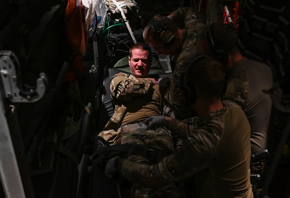 405th EAES rescues patients in the AOR
