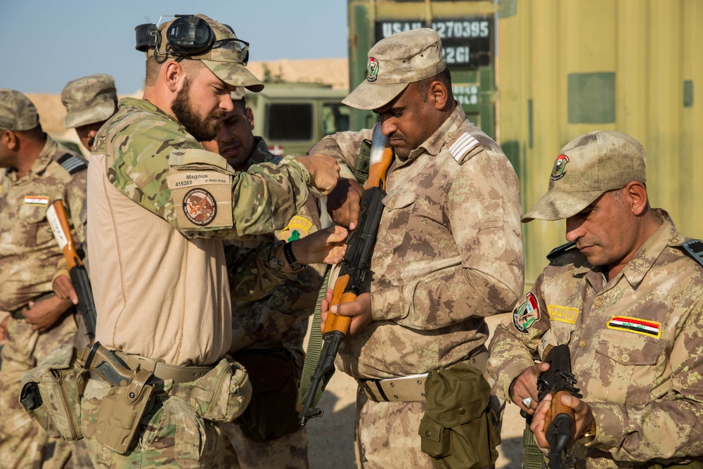 Danish Army Training Iraqi Soldiers