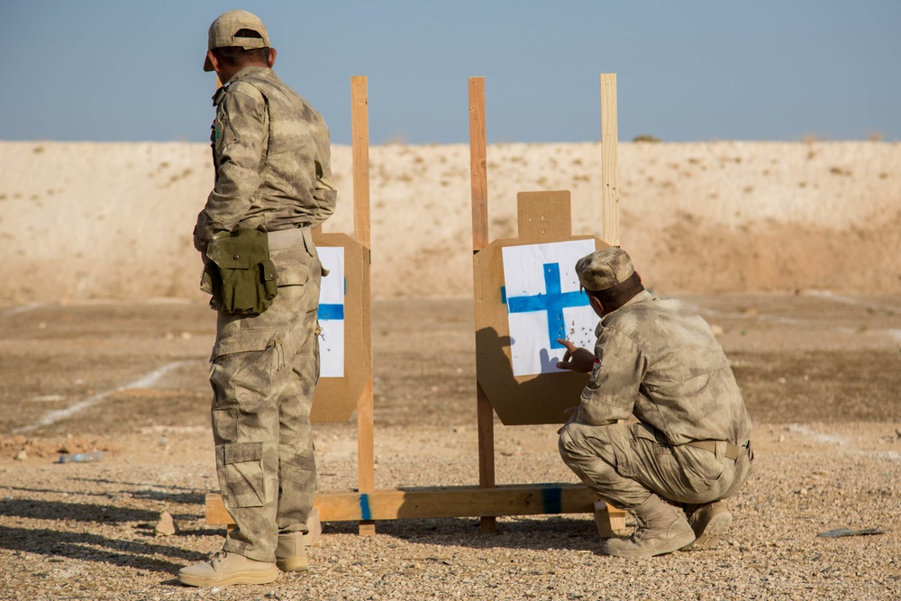 Danish Army Training Iraqi Soldiers