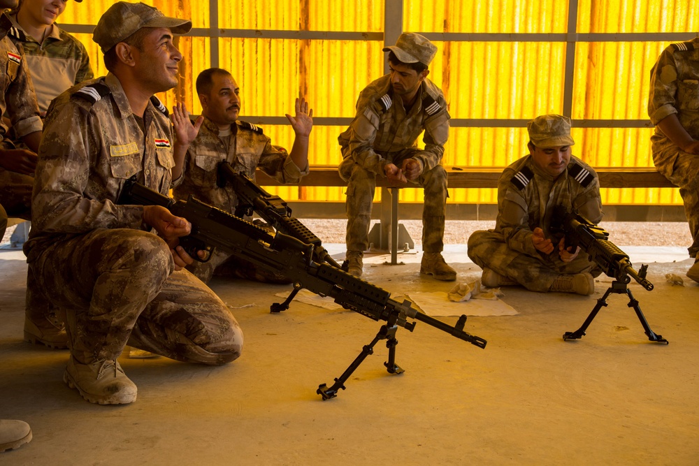 Danish Army Training Iraqi Soldiers