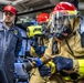 Sailors Aboard USS Milius (DDG 69) Participate in a Damage Control Drill