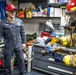 Sailors Aboard USS Milius (DDG 69) Participate in a Damage Control Drill