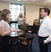 Defense Secretary Meets Brianna McKinnon