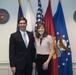 Defense Secretary Meets Brianna McKinnon