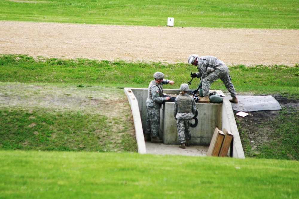 661st Engineer Company training at Fort McCoy in 2016