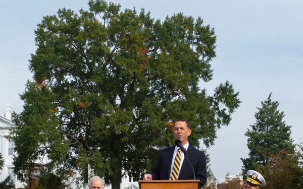 Vice Adm. Forrest Faison, 38th Surgeon General of the Navy, Retires