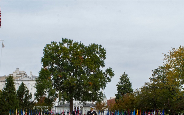 Vice Adm. Forrest Faison, 38th Surgeon General of the Navy, Retires