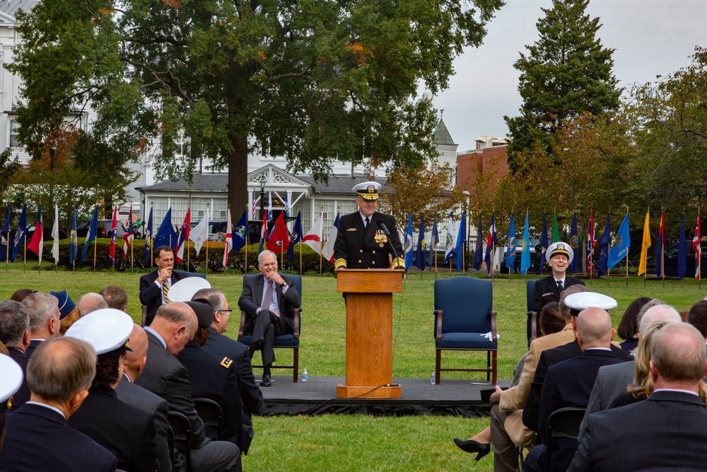 Vice Adm. Forrest Faison, 38th Surgeon General of the Navy, Retires