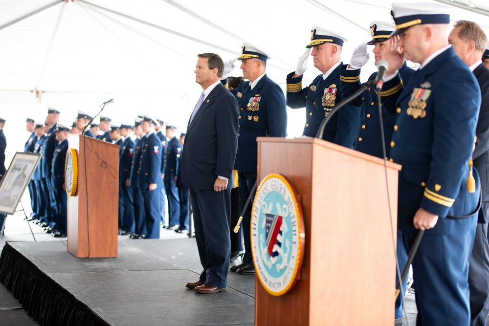 Coast Guard Cutter Angela McShan Commissioning