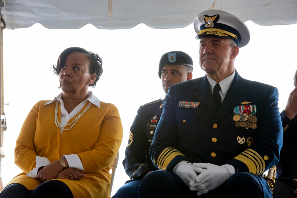 Coast Guard Cutter Angela McShan Commissioning