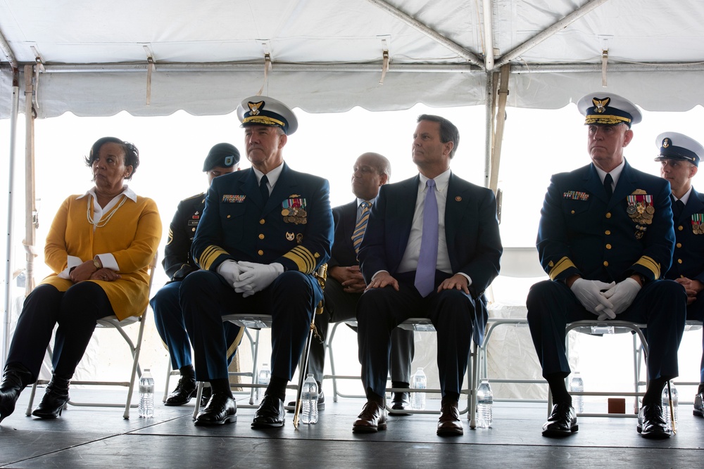 Coast Guard Cutter Angela McShan Commissioning