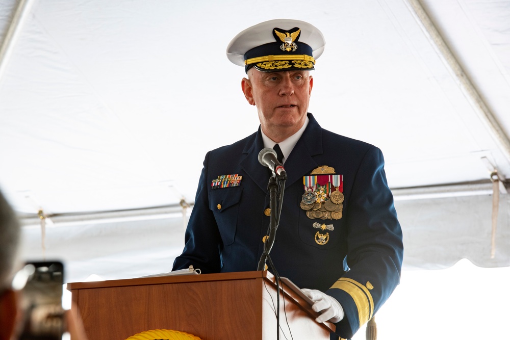 Coast Guard Cutter Angela McShan Commissioning