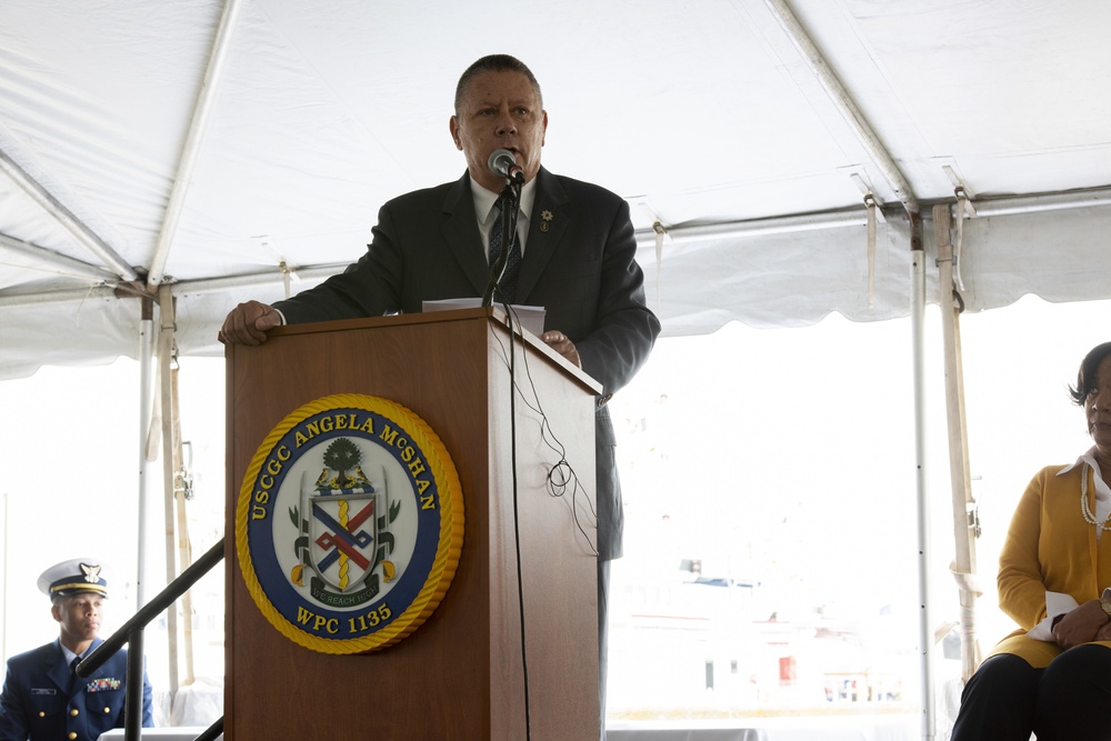 Coast Guard Cutter Angela McShan Commissioning