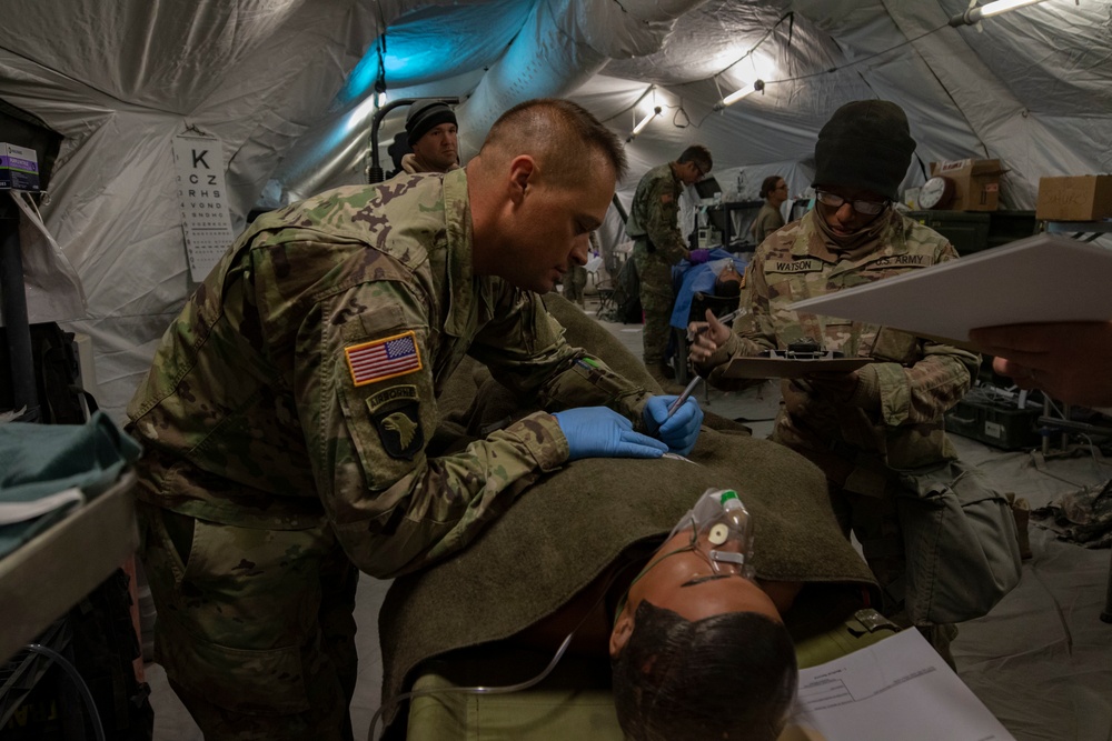 One Call Away: Medical Teams Answer the Call During Emergency Deployment Readiness Exercise