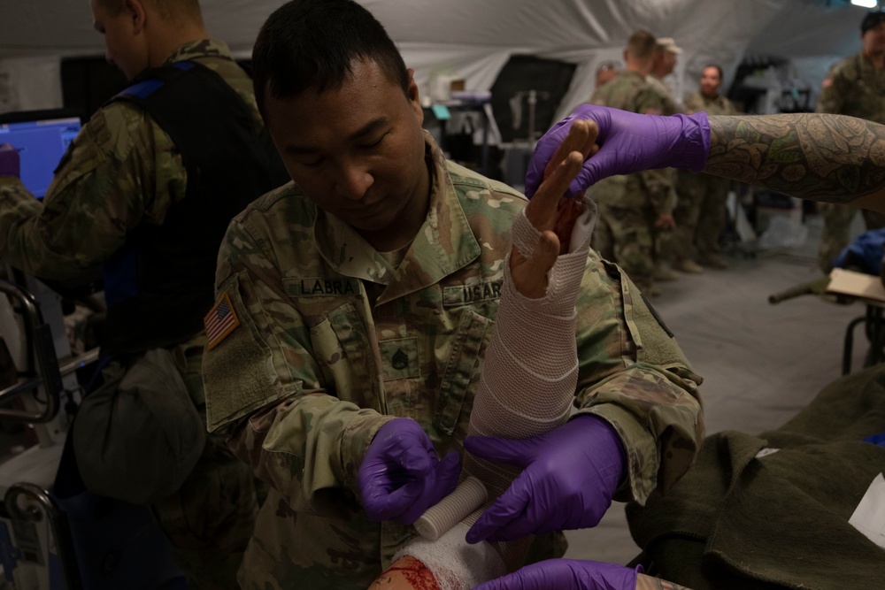 One Call Away: Medical Teams Answer the Call During Emergency Deployment Readiness Exercise