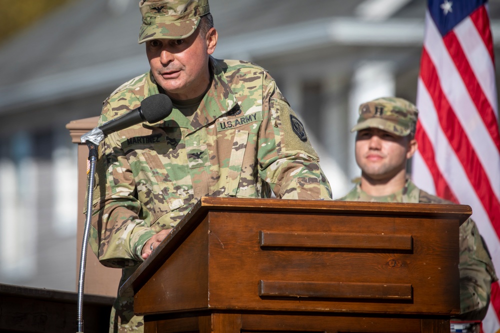 Martinez assumes command of 42nd RSG