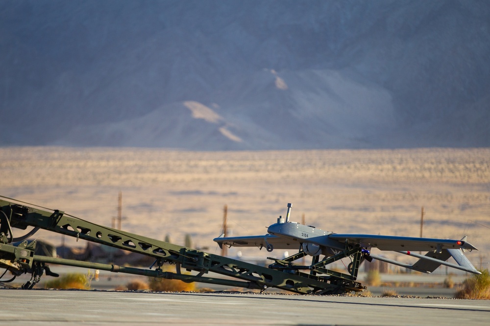 RQ 7B Shadow V-2 Takes Flight in Support of 2d MARDIV