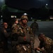 The 143d Airlift Wing, 1/143d Charlie Co. Infantry Airborne, Team Up for High Performance Tactical Night Jump Training