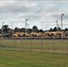 Engineer unit's equipment, vehicles on railcars at Fort McCoy return from 2019 Operation Resolute Castle deployment