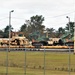 Engineer unit's equipment, vehicles on railcars at Fort McCoy return from 2019 Operation Resolute Castle deployment