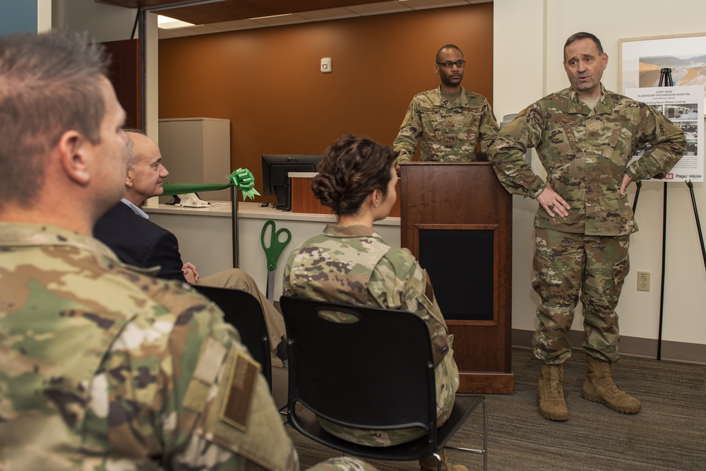 MRI suite ribbon-cutting ceremony celebrates remodel and upgrades