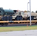 Engineer unit's equipment, vehicles on railcars at Fort McCoy return from 2019 Operation Resolute Castle deployment