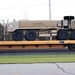 Engineer unit's equipment, vehicles on railcars at Fort McCoy return from 2019 Operation Resolute Castle deployment