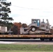 Engineer unit's equipment, vehicles on railcars at Fort McCoy return from 2019 Operation Resolute Castle deployment