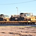 Engineer unit's equipment, vehicles on railcars at Fort McCoy return from 2019 Operation Resolute Castle deployment