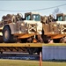Engineer unit's equipment, vehicles on railcars at Fort McCoy return from 2019 Operation Resolute Castle deployment